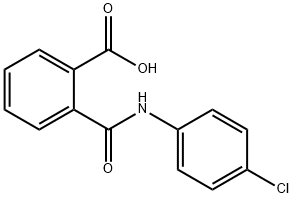 2-[(4-chlorophenyl)carbamoyl]benzoic acid Structure