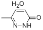 6-METHYL-2,3-DIHYDROPYRIDAZIN-3-ONE HYDRATE Struktur