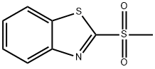 2-(METHYLSULFONYL)BENZOTHIAZOLE, 97 Structure