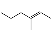 2,3-DIMETHYL-2-HEXENE Structure