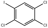 1,2,4-トリクロロ-5-ヨードベンゼン 化学構造式