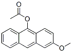(3-methoxyanthracen-9-yl) acetate Structure