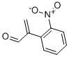 2-(2-ニトロフェニル)プロペナール 化学構造式