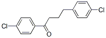4'-chloro-4-(4-chlorophenyl)butyrophenone 结构式