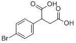 (4-BROMOPHENYL)SUCCINIC ACID Structure