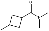 Cyclobutanecarboxamide, N,N,3-trimethyl- (7CI,9CI) Structure