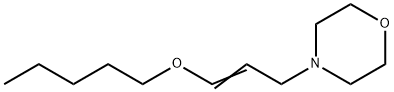 4-[3-(Pentyloxy)-2-propenyl]morpholine Struktur
