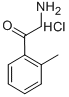 2-氨基-1-(邻甲苯基)乙酮盐酸盐, 7148-94-9, 结构式