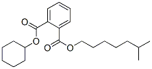 1,2-ベンゼンジカルボン酸1-シクロヘキシル2-(6-メチルヘプチル) 化学構造式