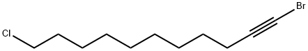1-ブロモ-11-クロロ-1-ウンデシン 化学構造式