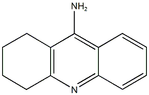 9-AMINO-1,2,3,4-TETRAHYDROACRIDINE HCL HYDRATE 化学構造式