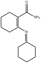 N-CYCLOHEXYLIDENE-2-CARBAMYLCYCLOHEX-1-ENYLAMINE Structure