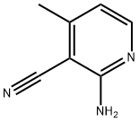 2-氨基-3-氰基-4-甲基吡啶 结构式