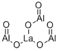 LANTHANUM ALUMINATE Structure