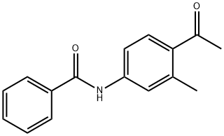 Benzamide, N-(4-acetyl-3-methylphenyl)- (9CI) Structure