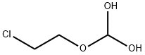 (2-chloroethoxy)methanediol Structure