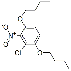 1,4-dibutoxy-2-chloronitrobenzene 化学構造式