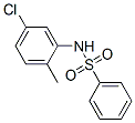 5-chloro-2-tolylbenzenesulphonamide 结构式