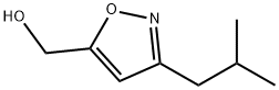 5-Isoxazolemethanol,3-(2-methylpropyl)-(9CI) Struktur