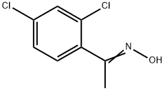 2,4-DICHLOROACETOPHENONE OXIME Structure