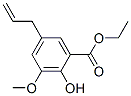 Ethyl5-Allyl-3-Methoxysalicylate Struktur
