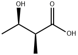 (2S,3R)-3-hydroxy-2-methyl-Butanoic acid 结构式