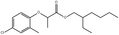 2甲4氯丙酸2-乙基己酯,71526-69-7,结构式