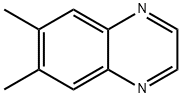 6,7-ジメチルキノキサリン 化学構造式