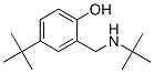 4-tert-butyl-2-[(tert-butylamino)methyl]phenol Struktur