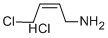 CIS-4-CHLORO-2-BUTENYLAMINE HYDROCHLORIDE Struktur