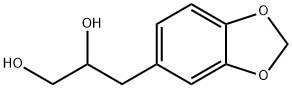 2',3'-二氢-2',3'-二羟基黄樟素,7154-01-0,结构式