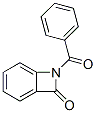 7-Benzoyl-7-azabicyclo[4.2.0]octa-1,3,5-trien-8-one 化学構造式