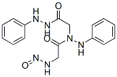N,N-bis(anilinocarbamoylmethyl)nitrous amide Structure