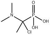 [1-Chloro-1-(dimethylamino)ethyl]phosphonic acid Structure