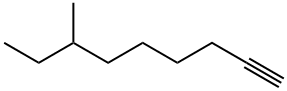 7-メチル-1-ノニン 化学構造式