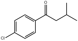 1-(4-氯苯基)-3-甲基丁烷-1-酮,71573-93-8,结构式