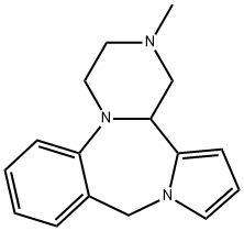 阿普氮平, 71576-40-4, 结构式