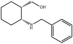 (-)-CIS-2-BENZYLAMINOCYCLOHEXANEMETHANOL Structure