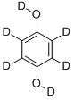 HYDROQUINONE-D6 Structure