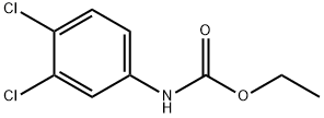 3,4-ジクロロフェニルカルバミド酸エチル 化学構造式
