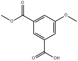 3-メトキシ-5-(メトキシカルボニル)安息香酸 化学構造式