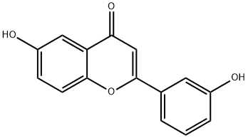 6-羟基-2-(3-羟基苯基)-4H-色烯-4-酮, 71592-46-6, 结构式