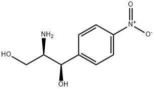 D-(-)-THREO-2-AMINO-1-(4-NITROPHENYL)-1,3-PROPANEDIOL Structure