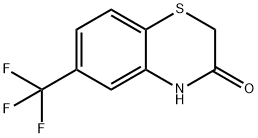 2,3-DIHYDRO-6-(TRIFLUOROMETHYL)BENZO[1,4]-THIAZIN-3-ONE 结构式