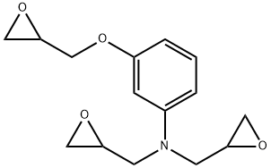 m-(2,3-epoxypropoxy)-N,N-bis(2,3-epoxypropyl)aniline