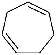 1,4-Cycloheptadiene Struktur