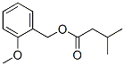 (methoxyphenyl)methyl isovalerate Struktur