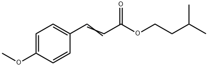 甲氧基肉桂酸异戊酯,71617-10-2,结构式