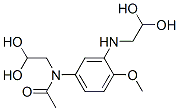N-(dihydroxyethyl)-N-[3-[(dihydroxyethyl)amino]-4-methoxyphenyl]acetamide|