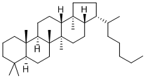 17BETA(H),21BETA(H)-22RS-TETRAKISHOMOHOPANE Struktur